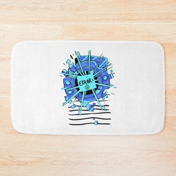 Item preview, Minimalist Error Message Design with Glitch Effect for Tech Lovers designed and sold by Irenekioko.