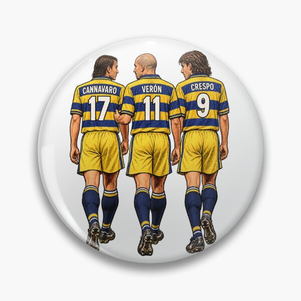 Item preview, Parma Cannavaro Veron Crespo Crociati designed and sold by Tony Panini Retro.