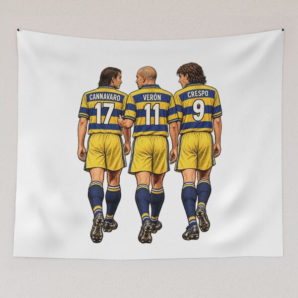 Item preview, Parma Cannavaro Veron Crespo Crociati designed and sold by Tony Panini Retro.