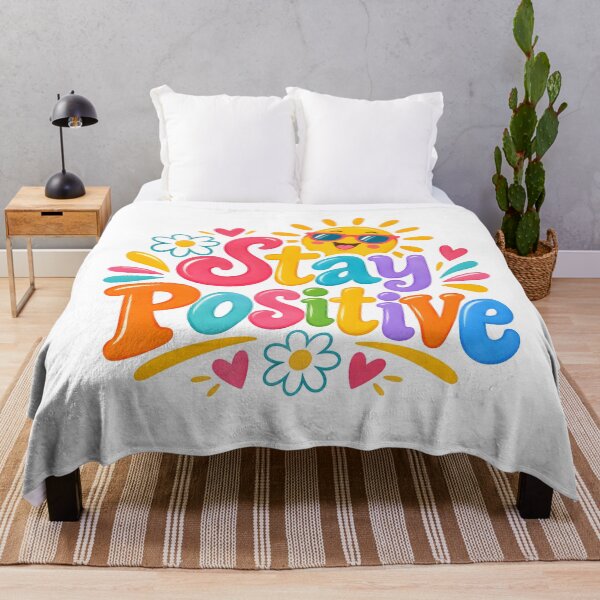 Item preview, Stay positive designed and sold by nimmitrends.