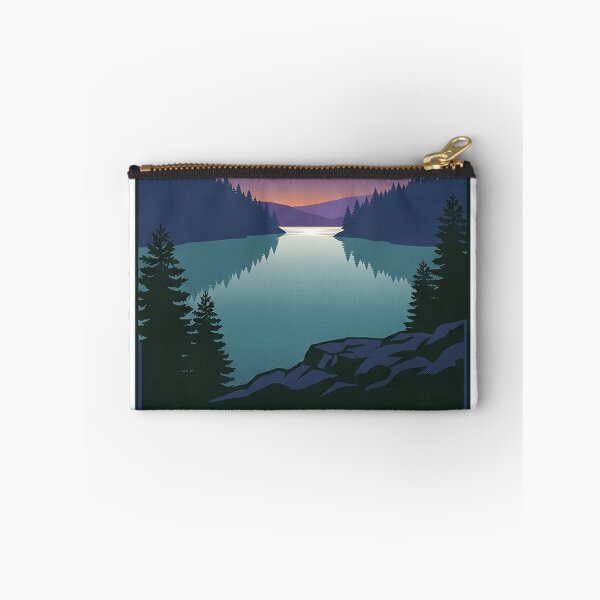 Item preview, Lake Catherine State Park Blue Hour Reflection Sticker designed and sold by DetourDgn.