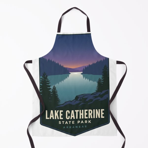 Item preview, Lake Catherine State Park Blue Hour Reflection Sticker designed and sold by DetourDgn.