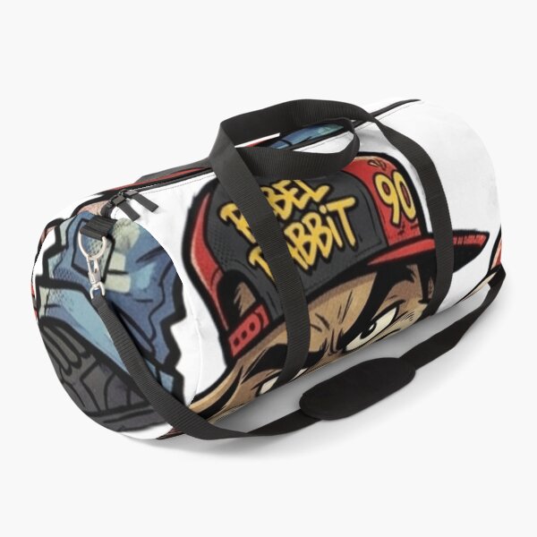 Item preview, 90s Street Cartoon Boxing Rabbit Retro Tough Bunny designed and sold by Martial-Art-23.