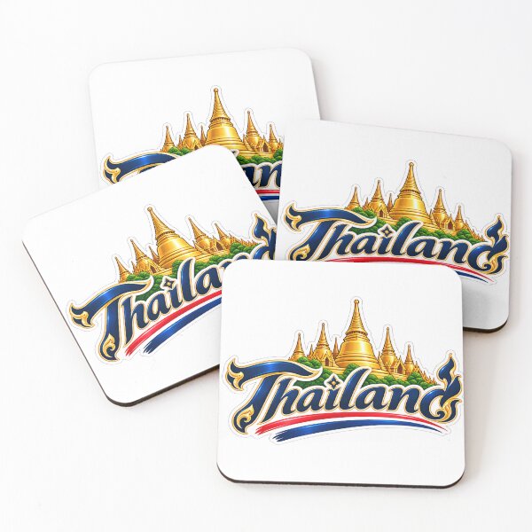 Item preview, Thailand Golden Temple Landmark Emblem designed and sold by Nicha Studio.