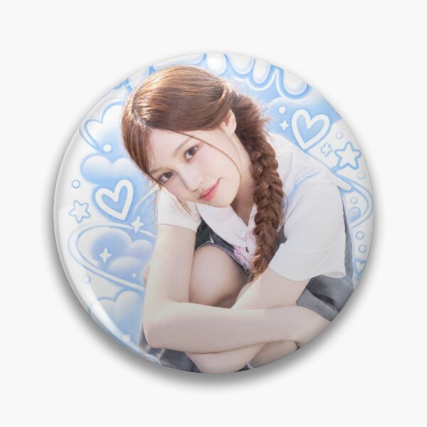 Item preview, izna Jeong Saebi Handle With Care Blue Heart designed and sold by Valereekmerch.