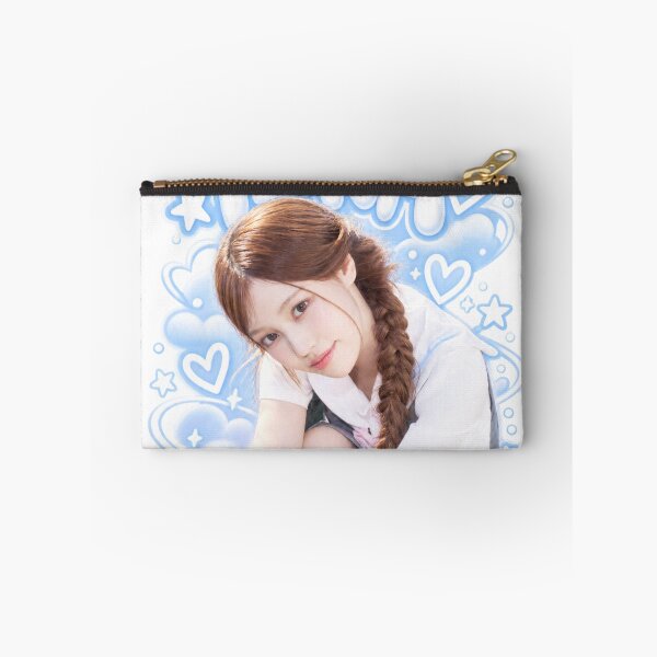 Item preview, izna Jeong Saebi Handle With Care Blue Heart designed and sold by Valereekmerch.