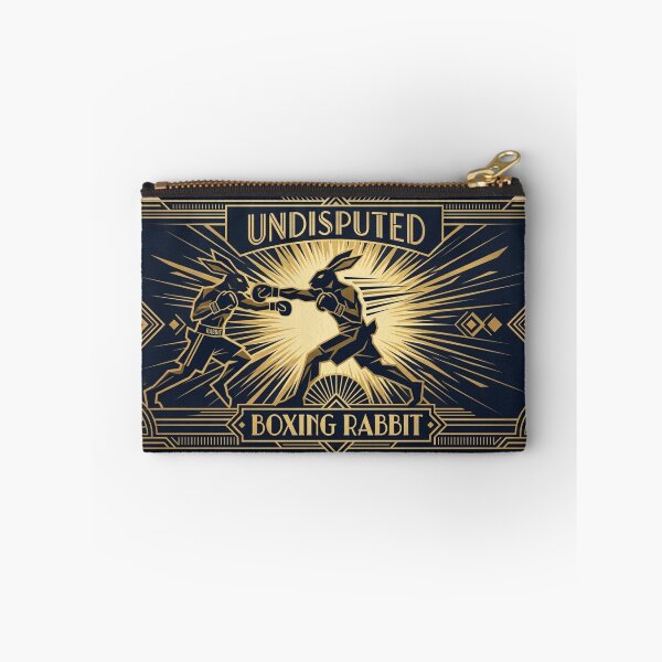 Item preview, Art Deco Boxing Rabbit Undisputed Fight Poster Graphic designed and sold by Martial-Art-23.
