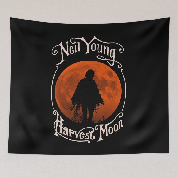 Item preview, Neil Young Harvest Moon Retro designed and sold by dorgedoack.