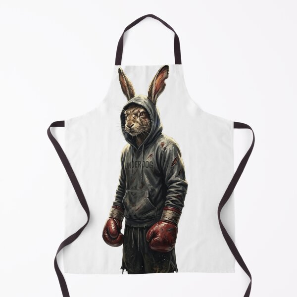 Item preview, The Underdog Boxing Rabbit Cinematic Movie Style Poster designed and sold by Martial-Art-23.