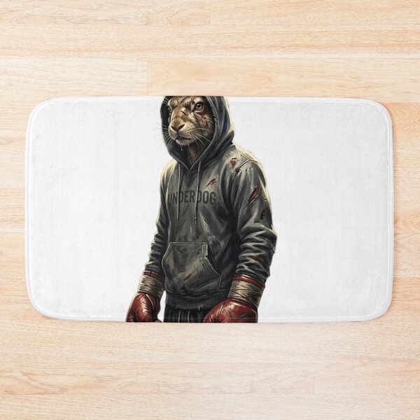 Item preview, The Underdog Boxing Rabbit Cinematic Movie Style Poster designed and sold by Martial-Art-23.