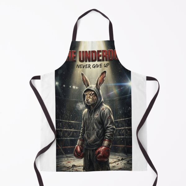 Item preview, The Underdog Boxing Rabbit Cinematic Movie Style Poster designed and sold by Martial-Art-23.