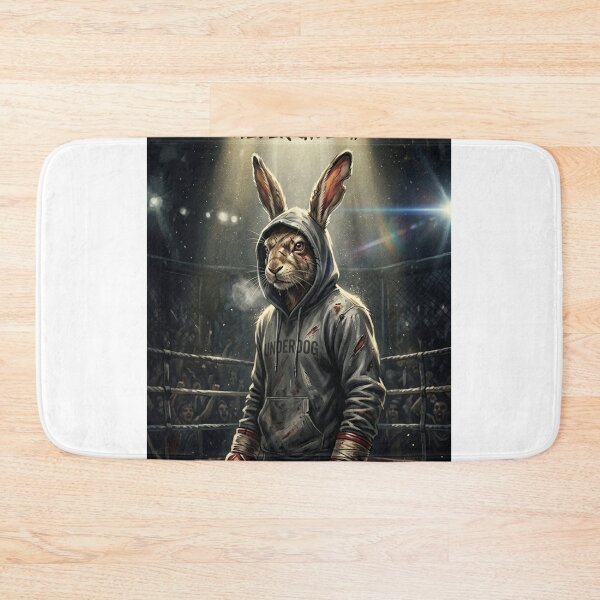 Item preview, The Underdog Boxing Rabbit Cinematic Movie Style Poster designed and sold by Martial-Art-23.