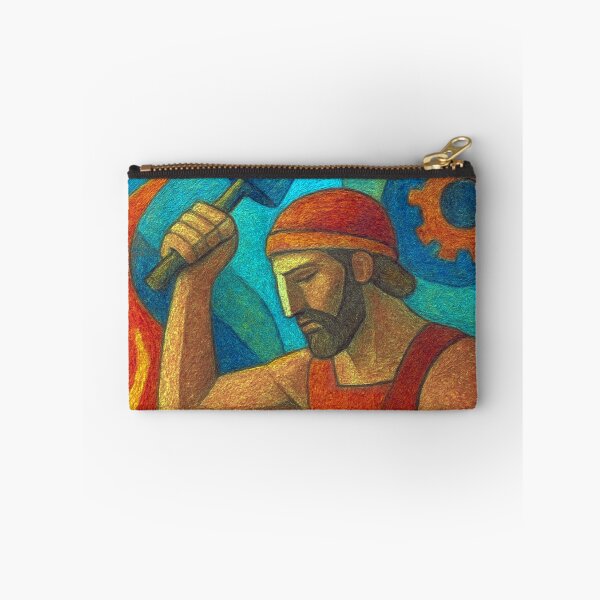 Item preview, Hephaestus Painting – Greek God of Fire and Forge designed and sold by GalleryKauffeld.