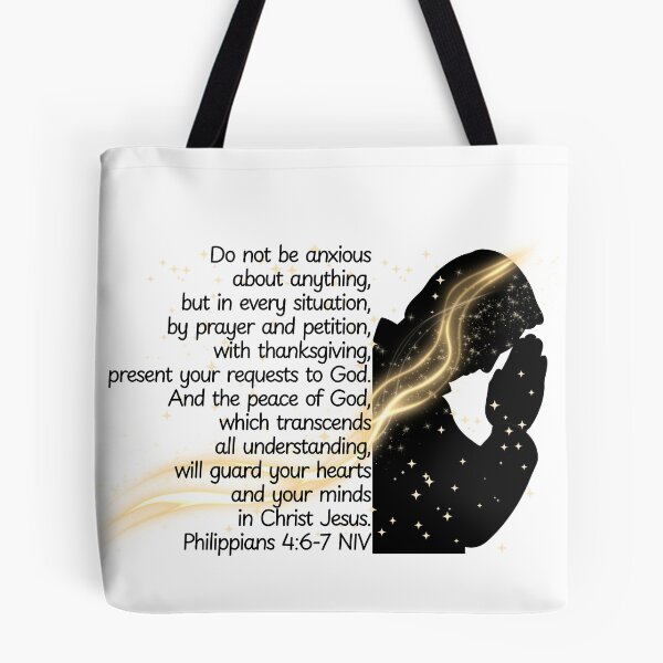Item preview, Bible Art - Philippians 4:6-7 Do not be Anxious  designed and sold by Boy and Belugee.