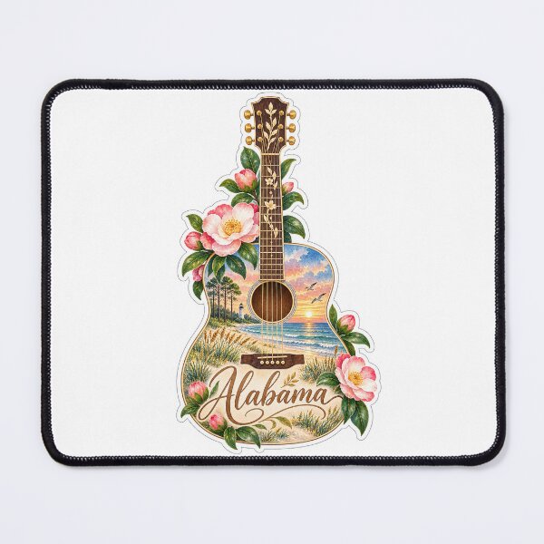 Item preview, Alabama Coastal Soul Guitar designed and sold by Whimspired By Paxx.