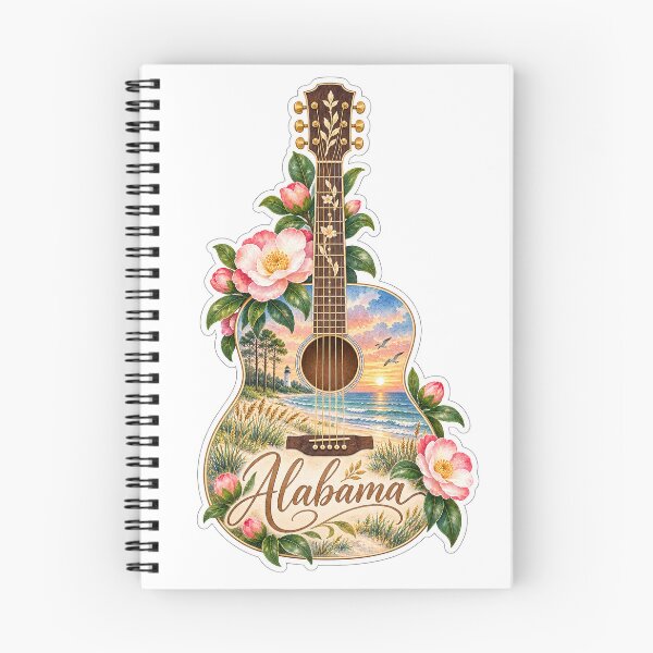 Item preview, Alabama Coastal Soul Guitar designed and sold by Whimspired By Paxx.
