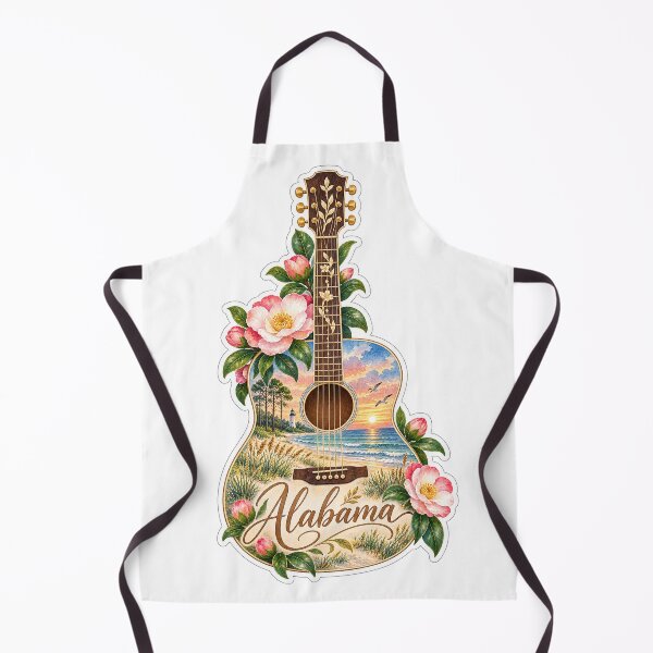 Item preview, Alabama Coastal Soul Guitar designed and sold by Whimspired By Paxx.