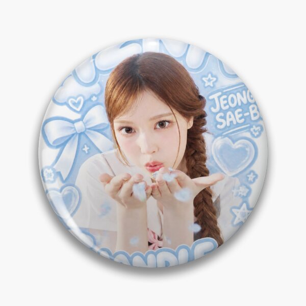 Item preview,  izna Jeong Saebi Handle With Care Blue Heart designed and sold by Valereekmerch.
