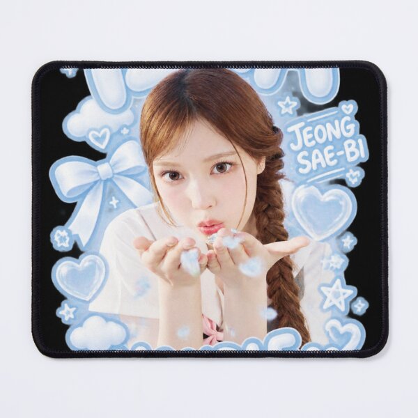 Item preview,  izna Jeong Saebi Handle With Care Blue Heart designed and sold by Valereekmerch.