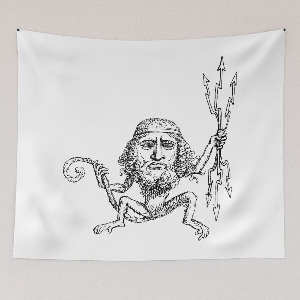 Item preview, Monkey with Zeus mask and lightning bolts designed and sold by Hedrin.