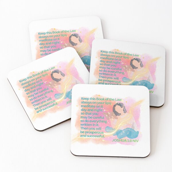 Item preview, Bible Art - Joshua 1:8 Keep this Book designed and sold by Boy and Belugee.
