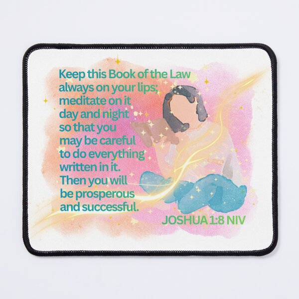Item preview, Bible Art - Joshua 1:8 Keep this Book designed and sold by Boy and Belugee.