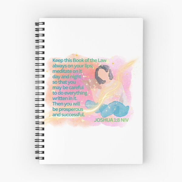 Item preview, Bible Art - Joshua 1:8 Keep this Book designed and sold by Boy and Belugee.