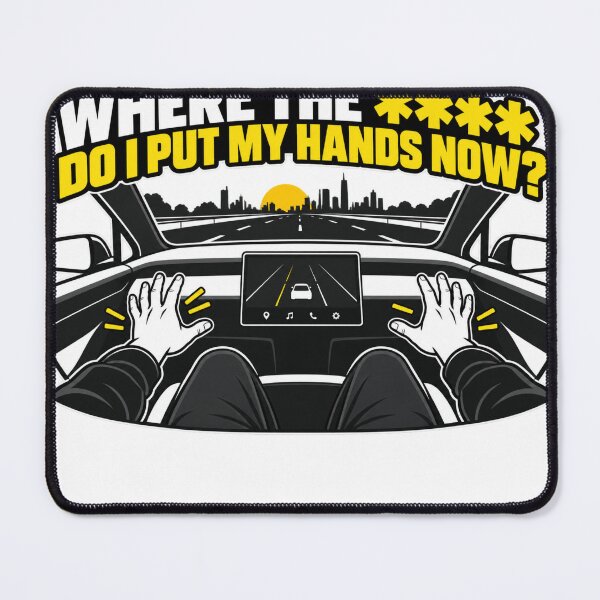 Item preview, Where The Do I Put My Hands Now Funny Design designed and sold by Kenzie & Co.