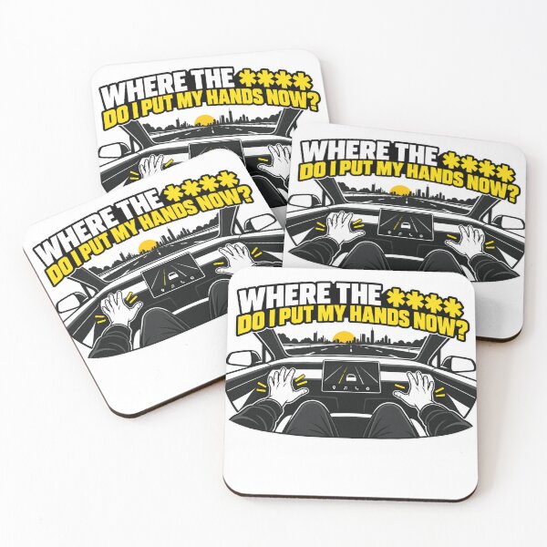 Item preview, Where The Do I Put My Hands Now Funny Design designed and sold by Kenzie & Co.