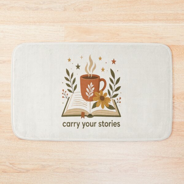Item preview, Carry Your Stories Cozy Book Coffee designed and sold by creativerooney.