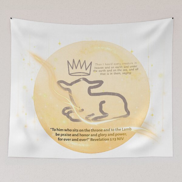 Item preview, Bible Art - Revelation 5:13 Praise designed and sold by Boy and Belugee.