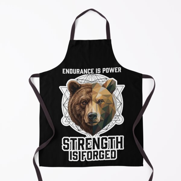 Item preview, Split Geometric Bear Head designed and sold by FusionArtStyle.