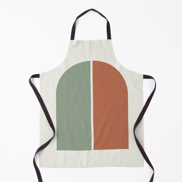 Item preview, Split Arch Composition | Minimalist Sage and Terracotta Print designed and sold by Zaramodo.