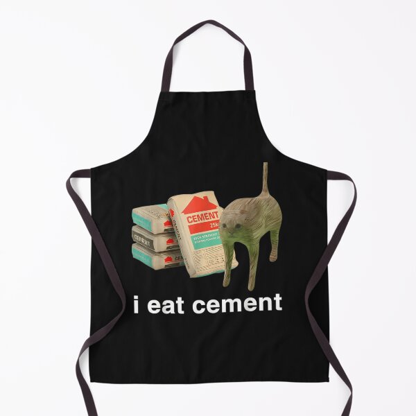 Item preview, I Eat Cement Cursed Cat Funny Oddly Specific Meme designed and sold by TYRONWILLIAMSA.