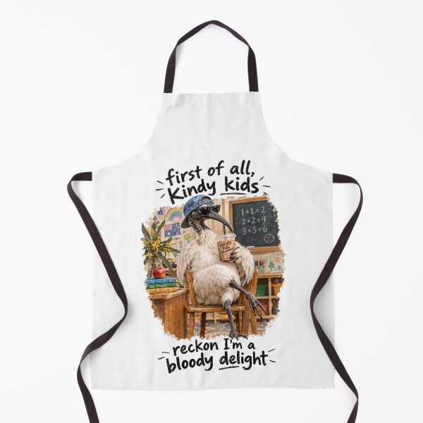 Item preview, Funny Ibis Bird Bin Chicken Kindy Teacher Australian Slang Art designed and sold by Yellowriversss.