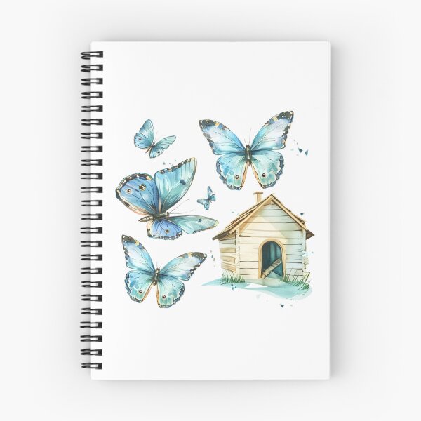 Item preview, Blue Butterfly | Elegant Nature Aesthetic Art ? designed and sold by Mandayartstudio.