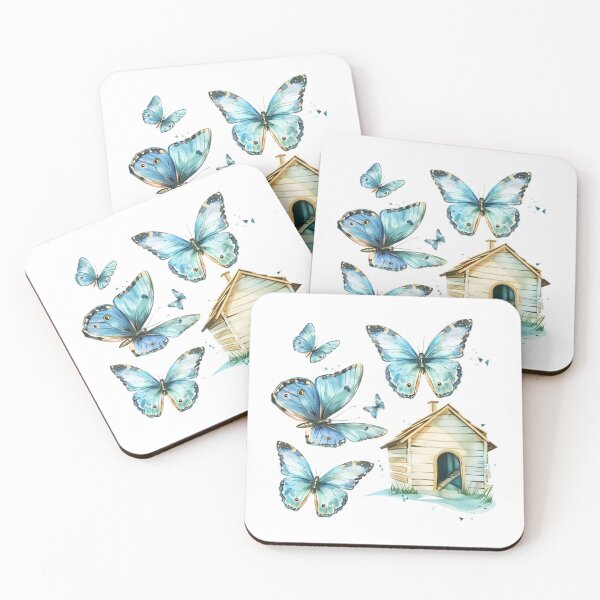 Item preview, Blue Butterfly | Elegant Nature Aesthetic Art ? designed and sold by Mandayartstudio.