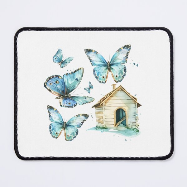 Item preview, Blue Butterfly | Elegant Nature Aesthetic Art ? designed and sold by Mandayartstudio.