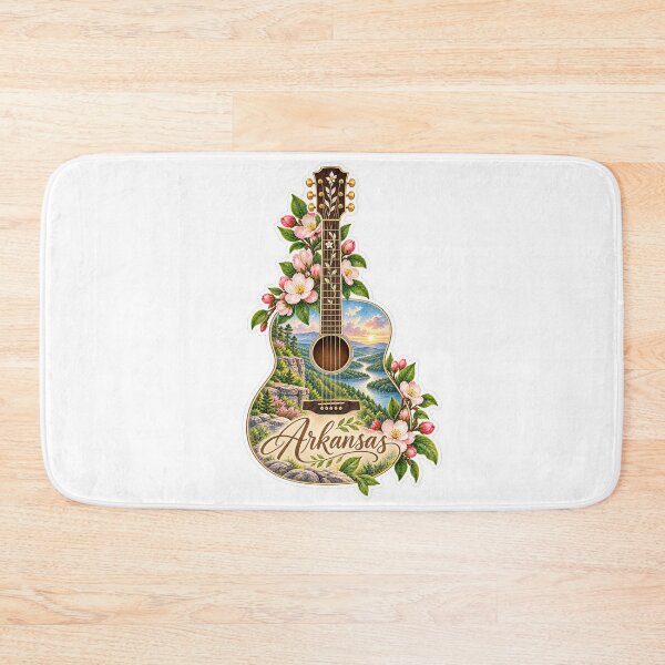 Item preview, Arkansas Ozark Beauty Guitar designed and sold by Whimspired By Paxx.