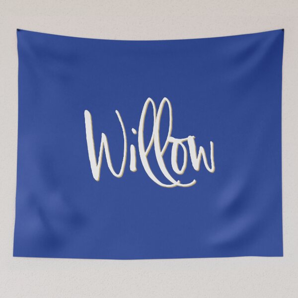 Item preview, WILLOW personalized type design designed and sold by CharlottePlaceArt.