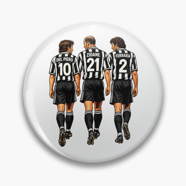 Item preview, Juventus Del Piero Zidane Ferrara Bianconeri designed and sold by Tony Panini Retro.