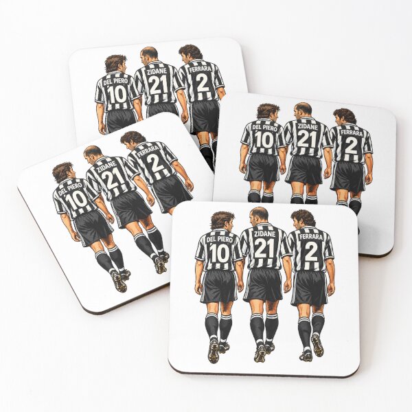 Item preview, Juventus Del Piero Zidane Ferrara Bianconeri designed and sold by Tony Panini Retro.