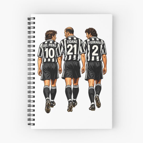 Item preview, Juventus Del Piero Zidane Ferrara Bianconeri designed and sold by Tony Panini Retro.