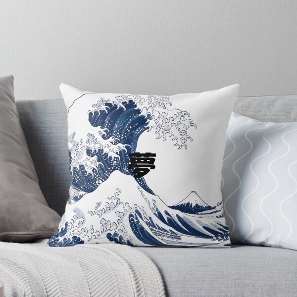Item preview, Yume - Dream | Japanese Great Wave | Japanese Design designed and sold by JapanMemoir.