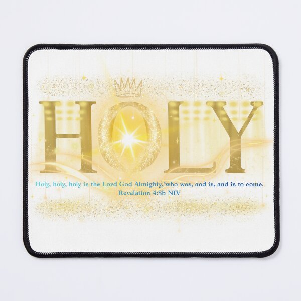 Item preview, Bible Art - Revelation 4:8 Holy Holy Holy designed and sold by Boy and Belugee.