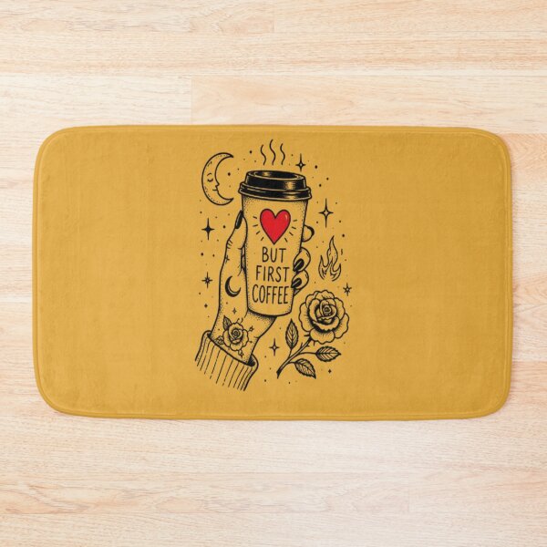 Item preview, But First Coffee Gothic Heart Hand Aesthetic designed and sold by creativerooney.