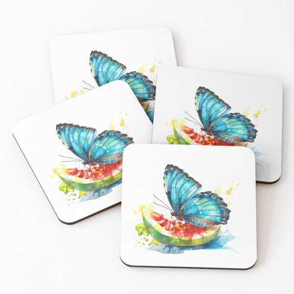 Item preview, Blue Butterfly | Elegant Nature Aesthetic Art ? designed and sold by Mandayartstudio.