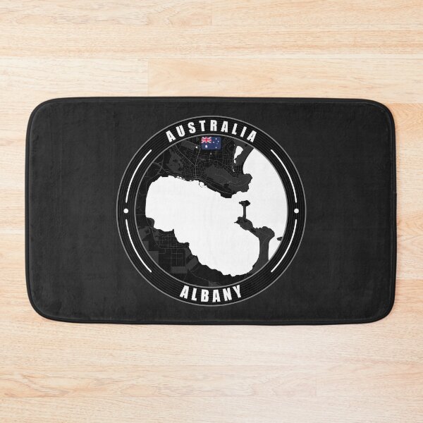 Item preview, Albany Australia City Map  designed and sold by Thistle-TShop.