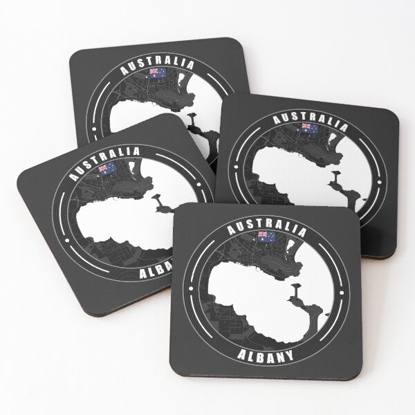 Item preview, Albany Australia City Map  designed and sold by Thistle-TShop.