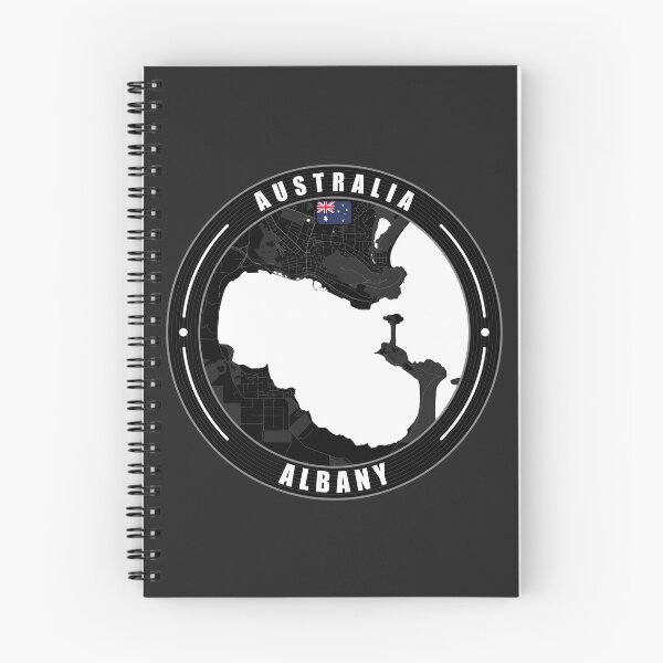 Item preview, Albany Australia City Map  designed and sold by Thistle-TShop.